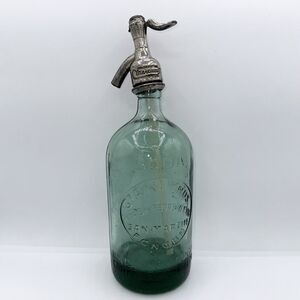 SODA SELTZER GREEN BOTTLE INDUSTRIA ARGENTINA 1939